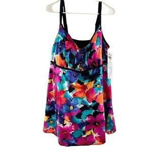 Longitude Floral Tummy Control Swimsuit
